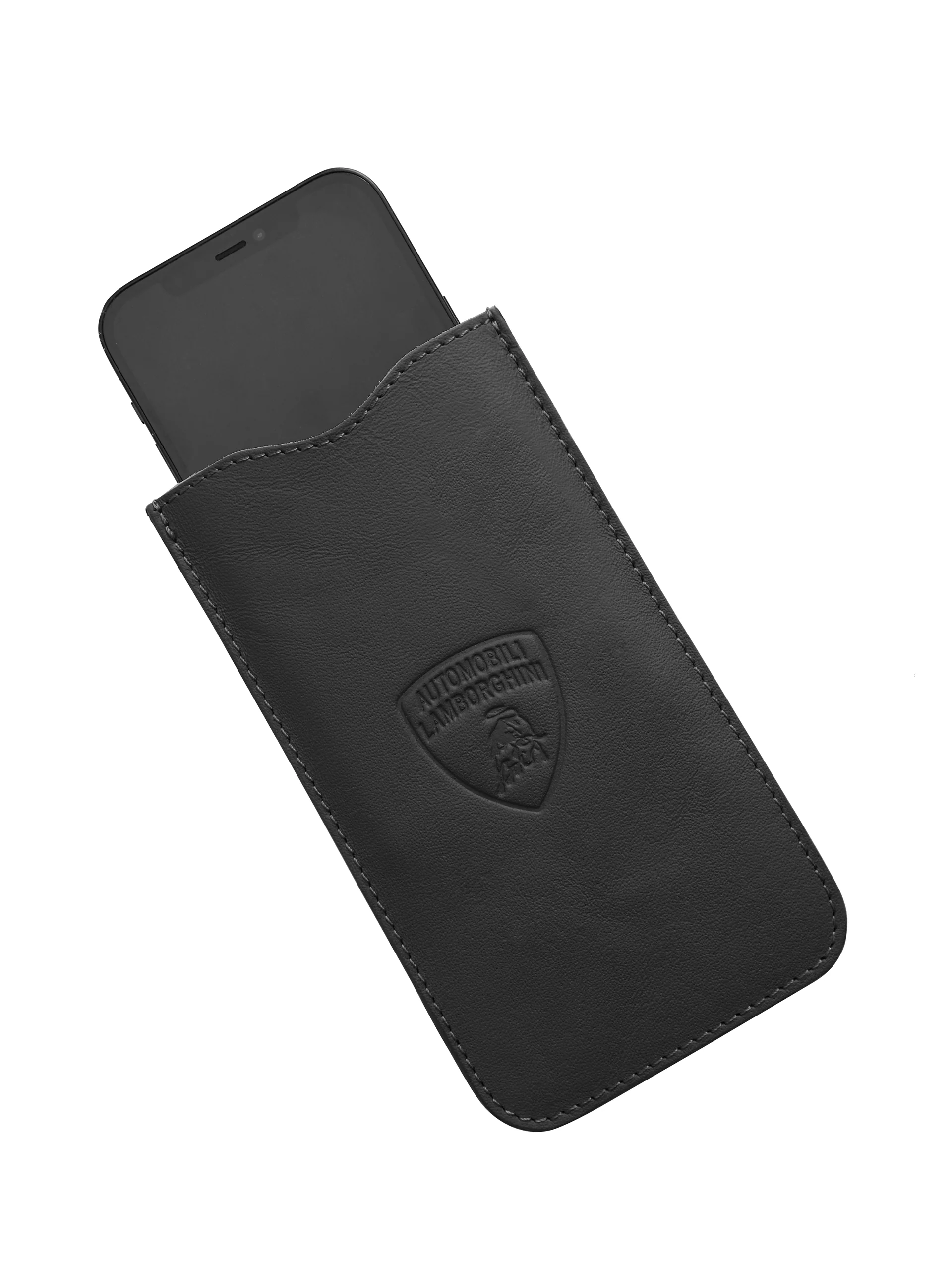 iPhone12 case in upcycled leather - Image 3