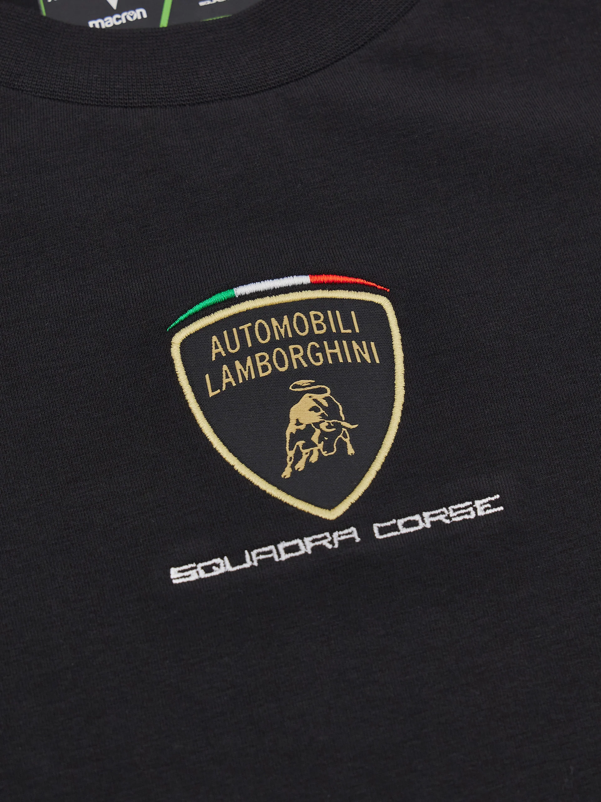 Kids' Squadra Corse black t-shirt - Image 3
