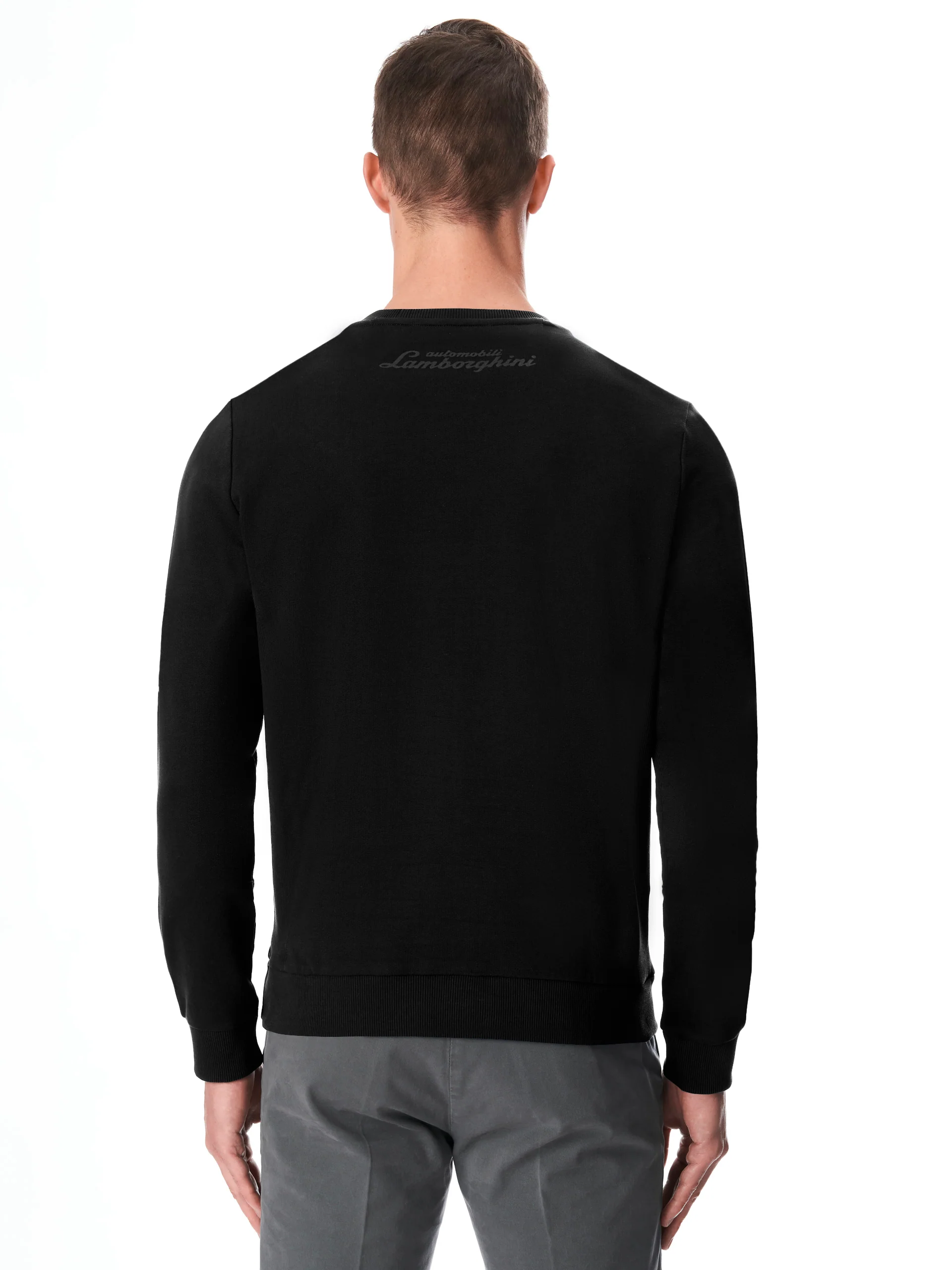 Men's sweatshirt with embossed shield logo - Image 3
