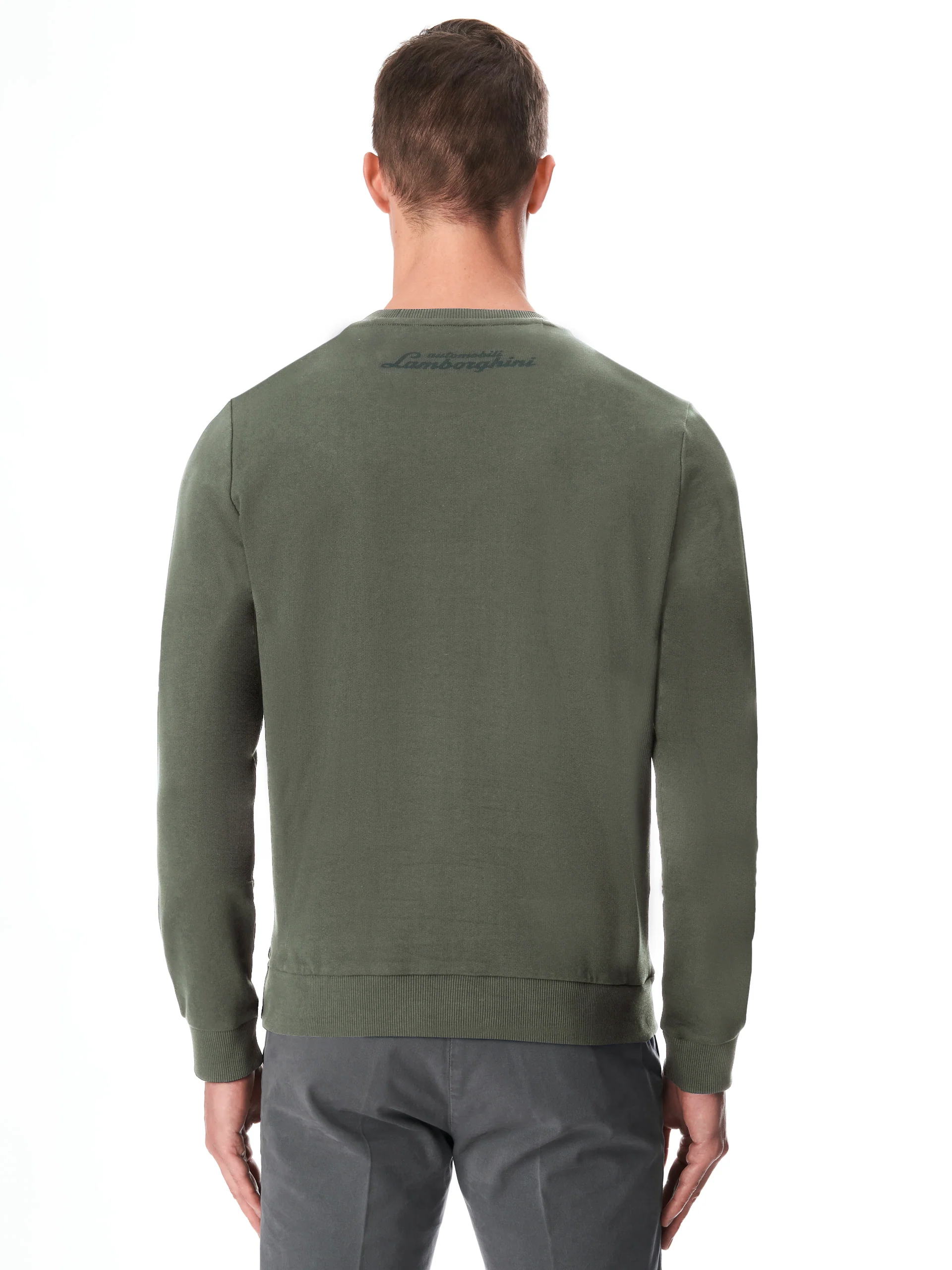 Men's sweatshirt with embossed shield logo - Image 3