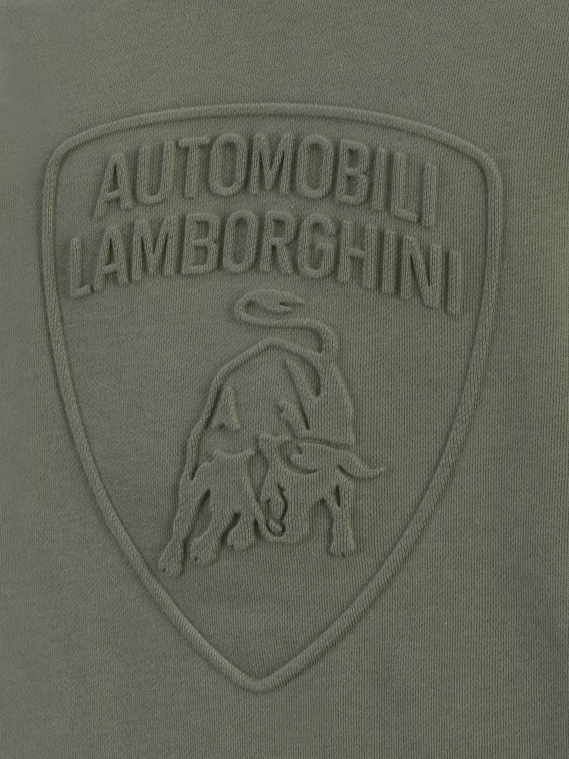Men's sweatshirt with embossed shield logo - Image 8