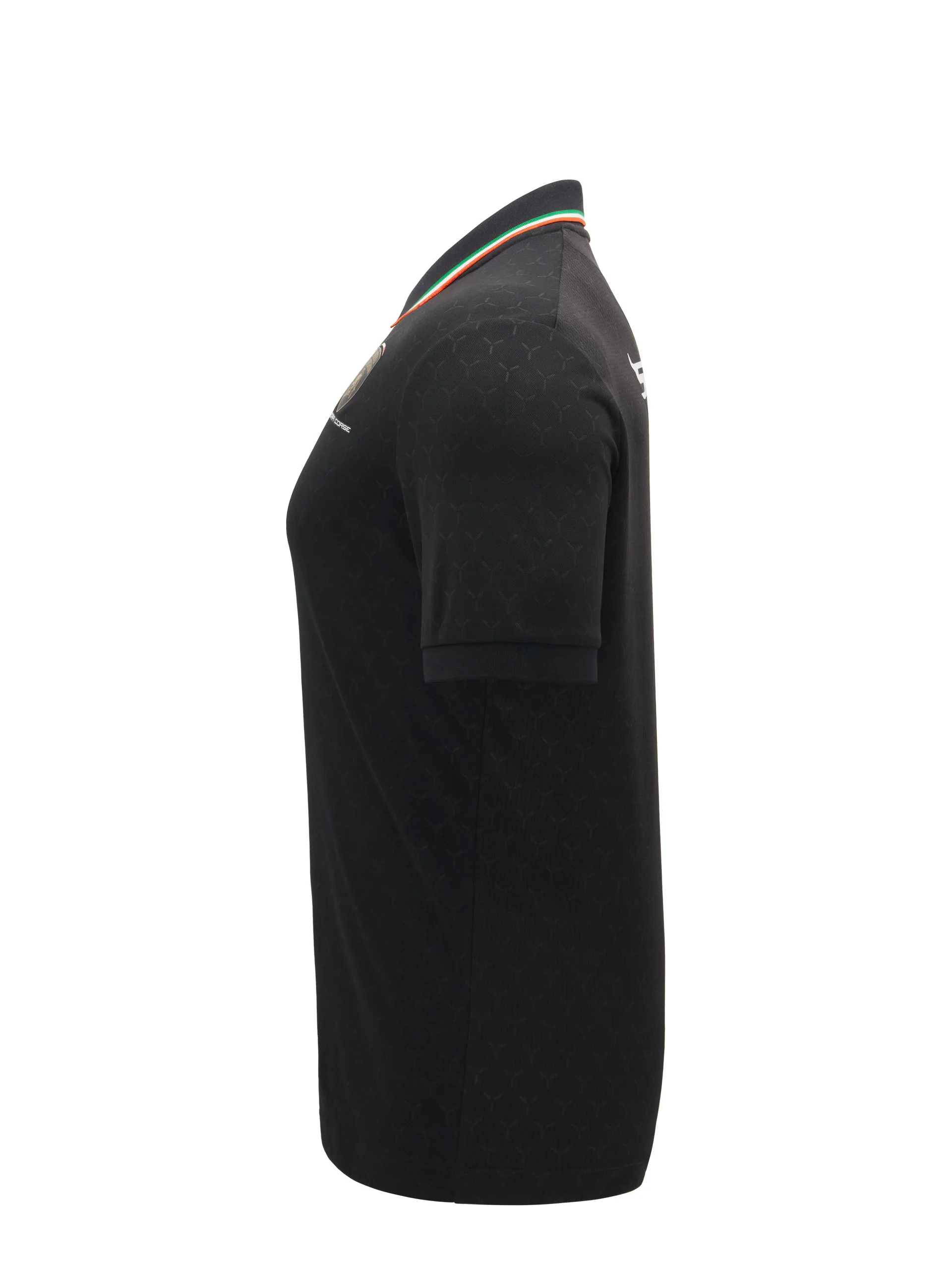 Squadra Corse men's black polo shirt - Image 3