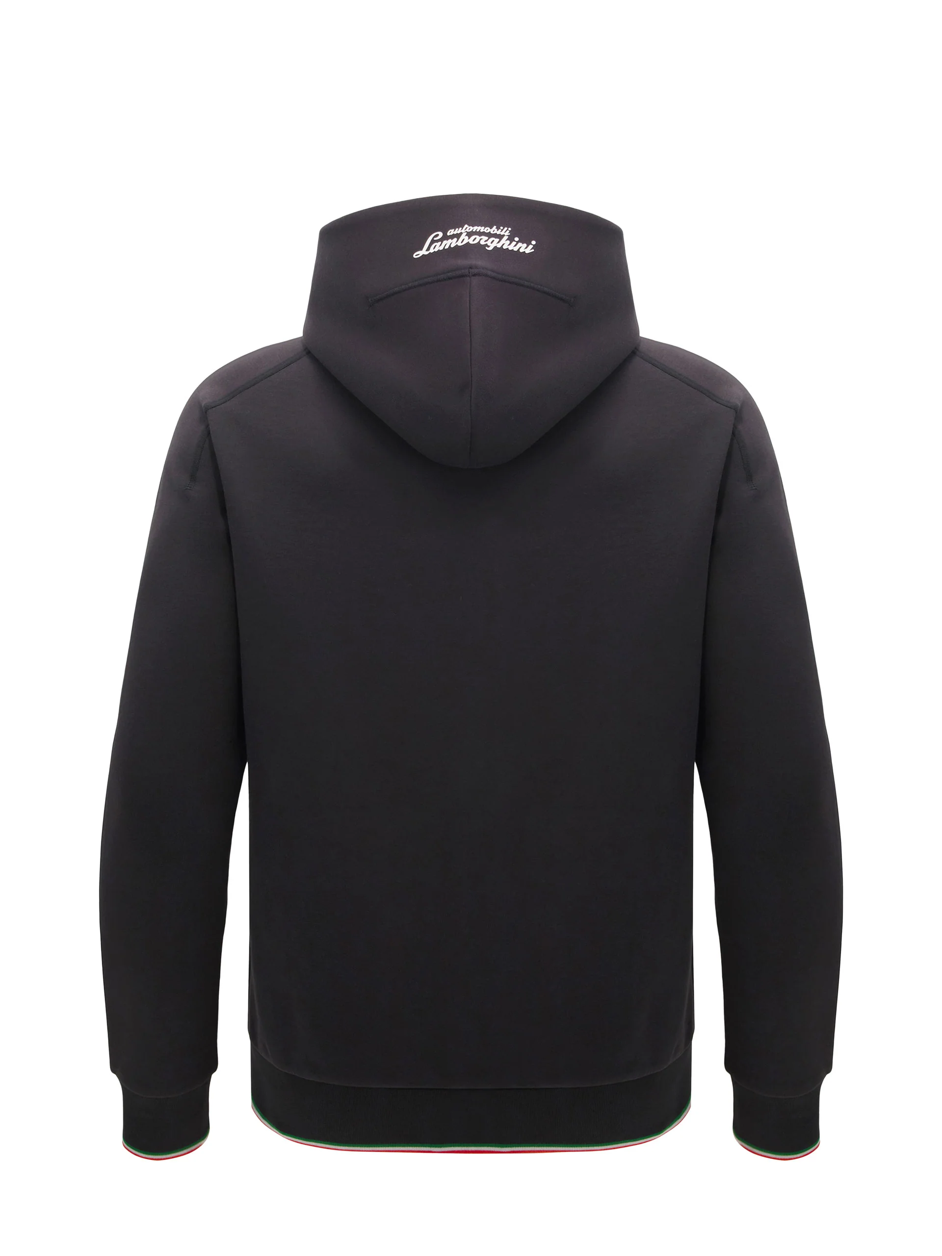 Squadra Corse men's black tricolor full-zip sweatshirt - Image 4