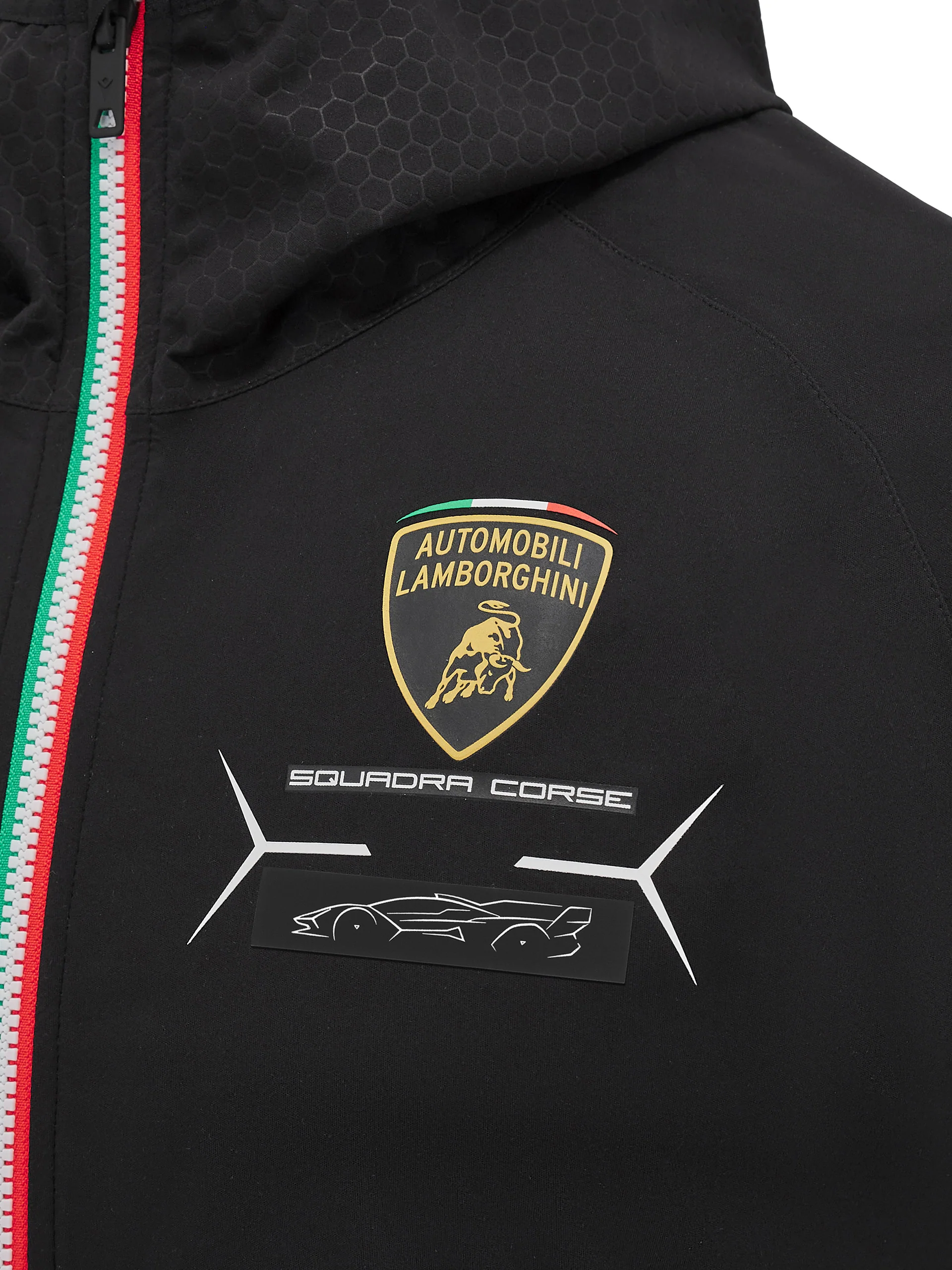 Mens' Squadra Corse rain jacket - Image 5