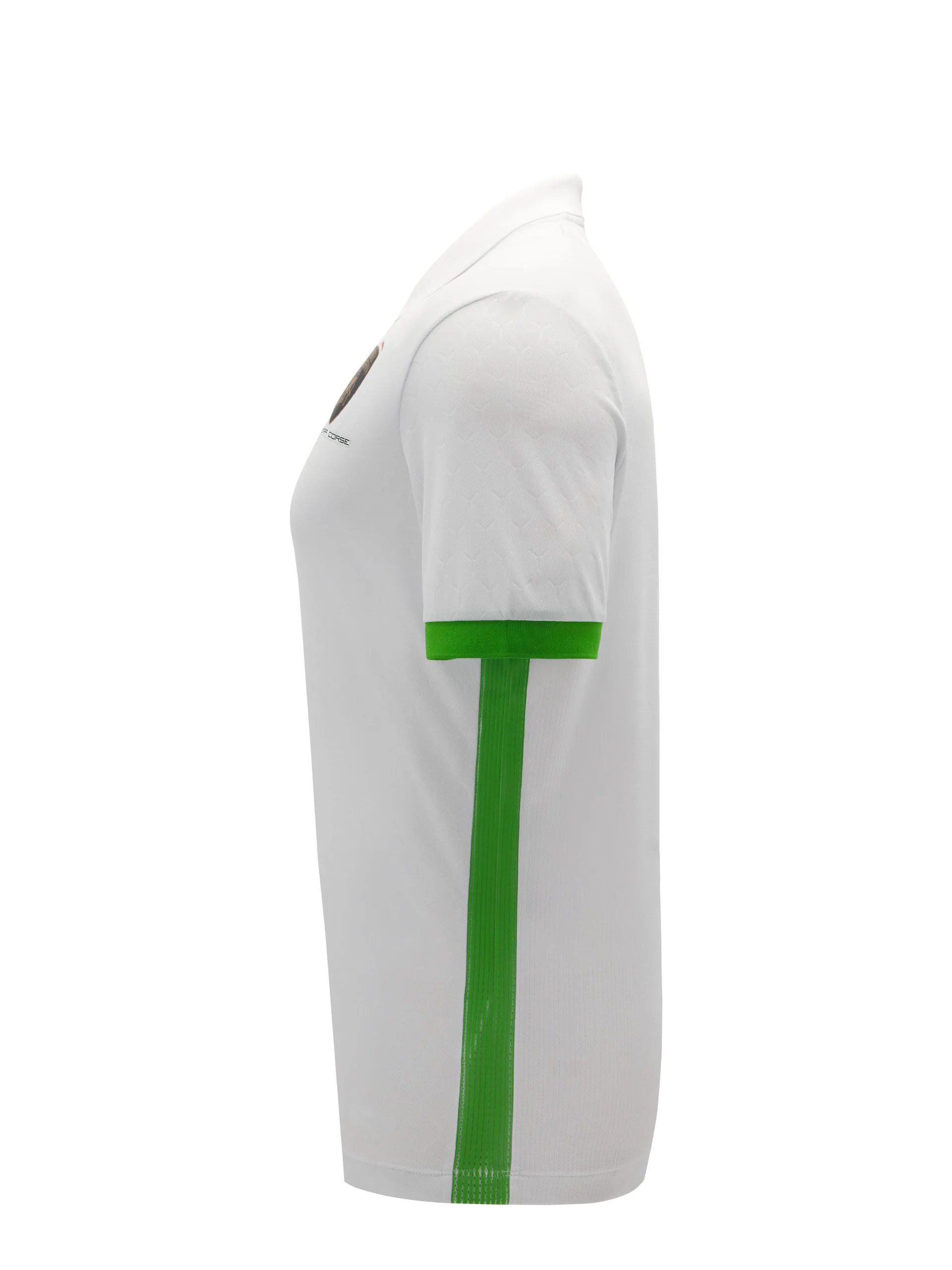 Squadra Corse men's white polo shirt - Image 3