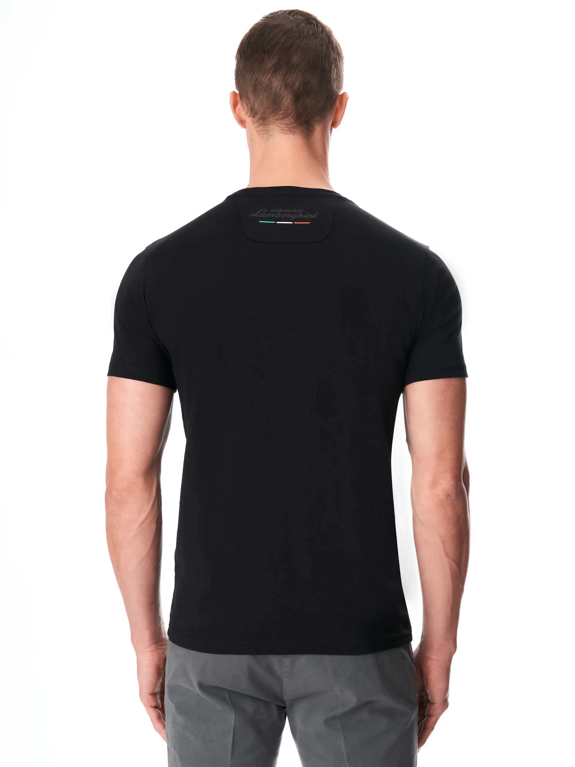 Men's t-shirt with big shield logo - Image 8