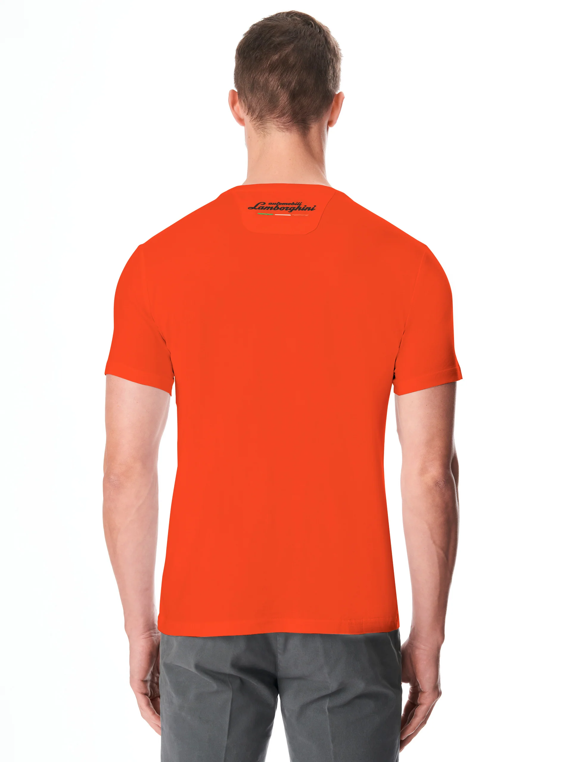 Men's t-shirt with big shield logo - Image 3