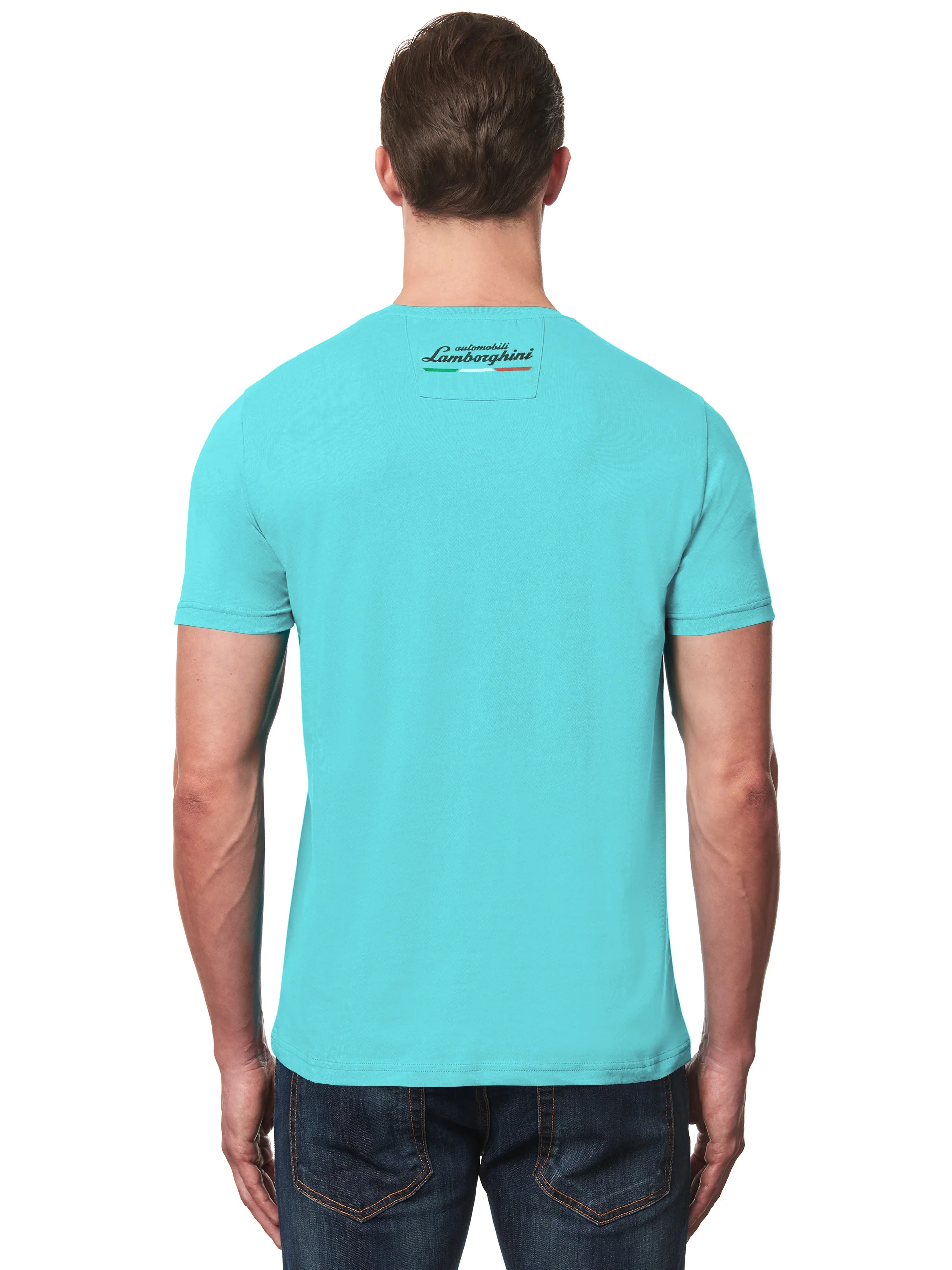 Men's t-shirt with big shield logo - Image 3