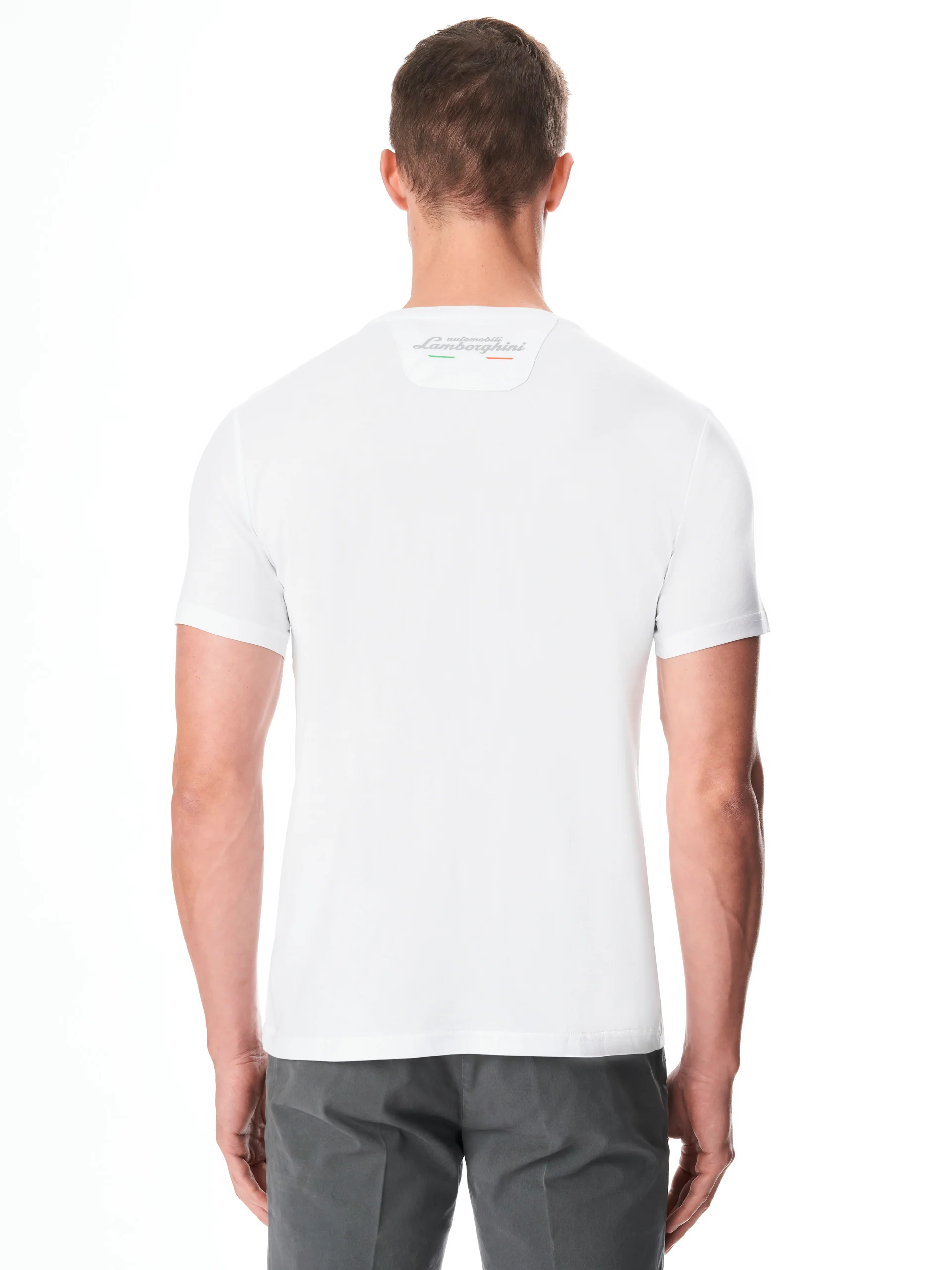 Men's t-shirt with big shield logo - Image 3
