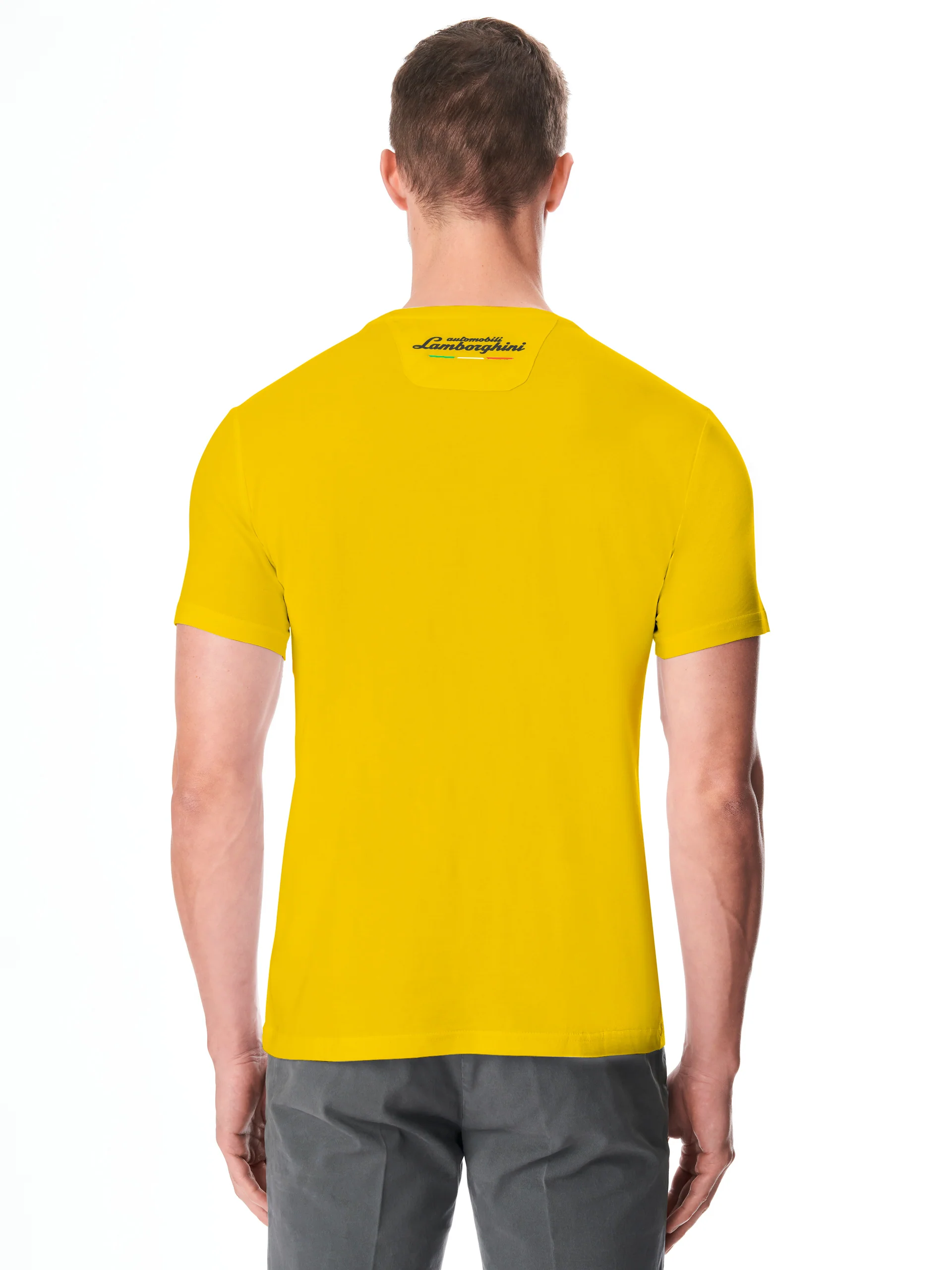 Men's t-shirt with big shield logo - Image 8