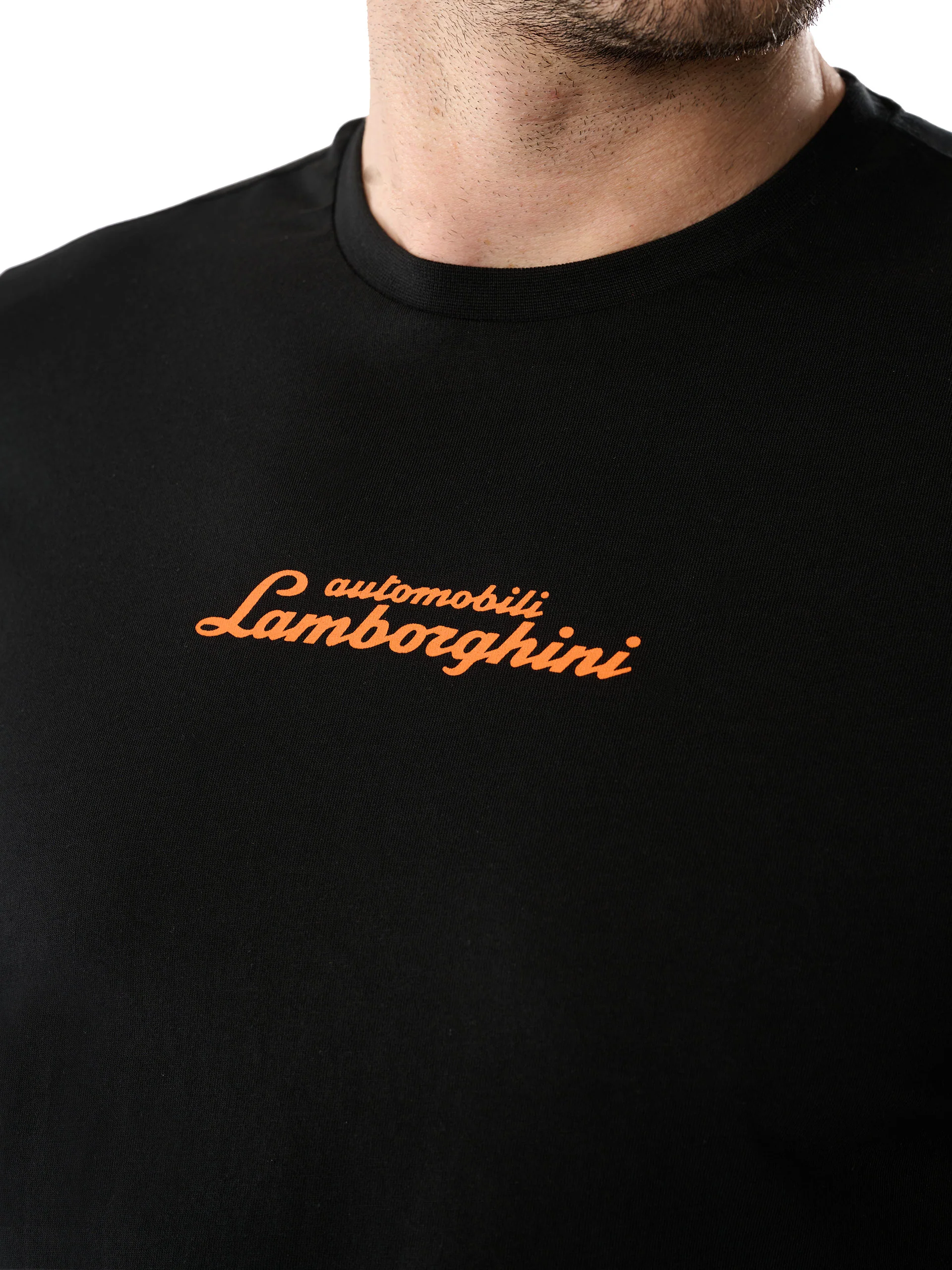 Men's t-shirt with contrast logo script - Image 9