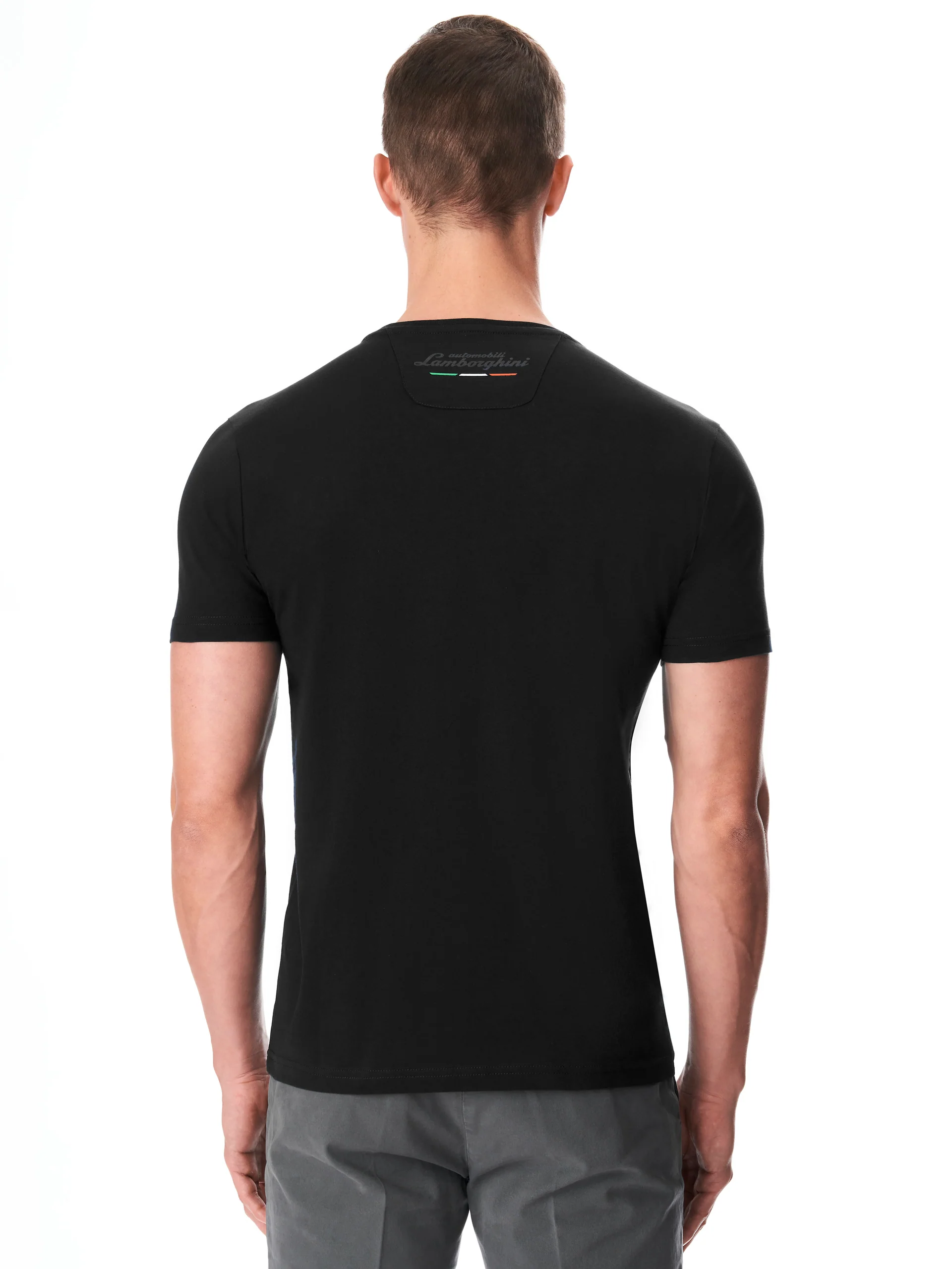 Men's t-shirt with shield logo - Image 2