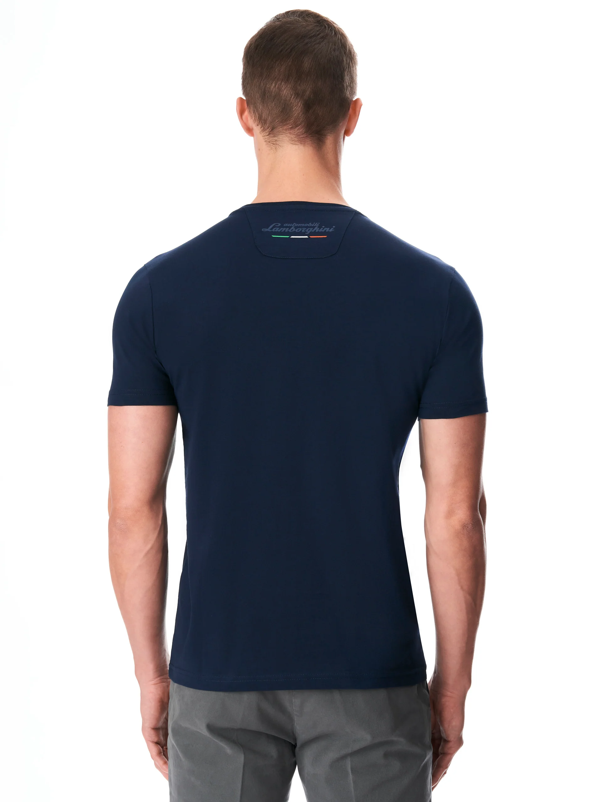 Men's t-shirt with shield logo - Image 8
