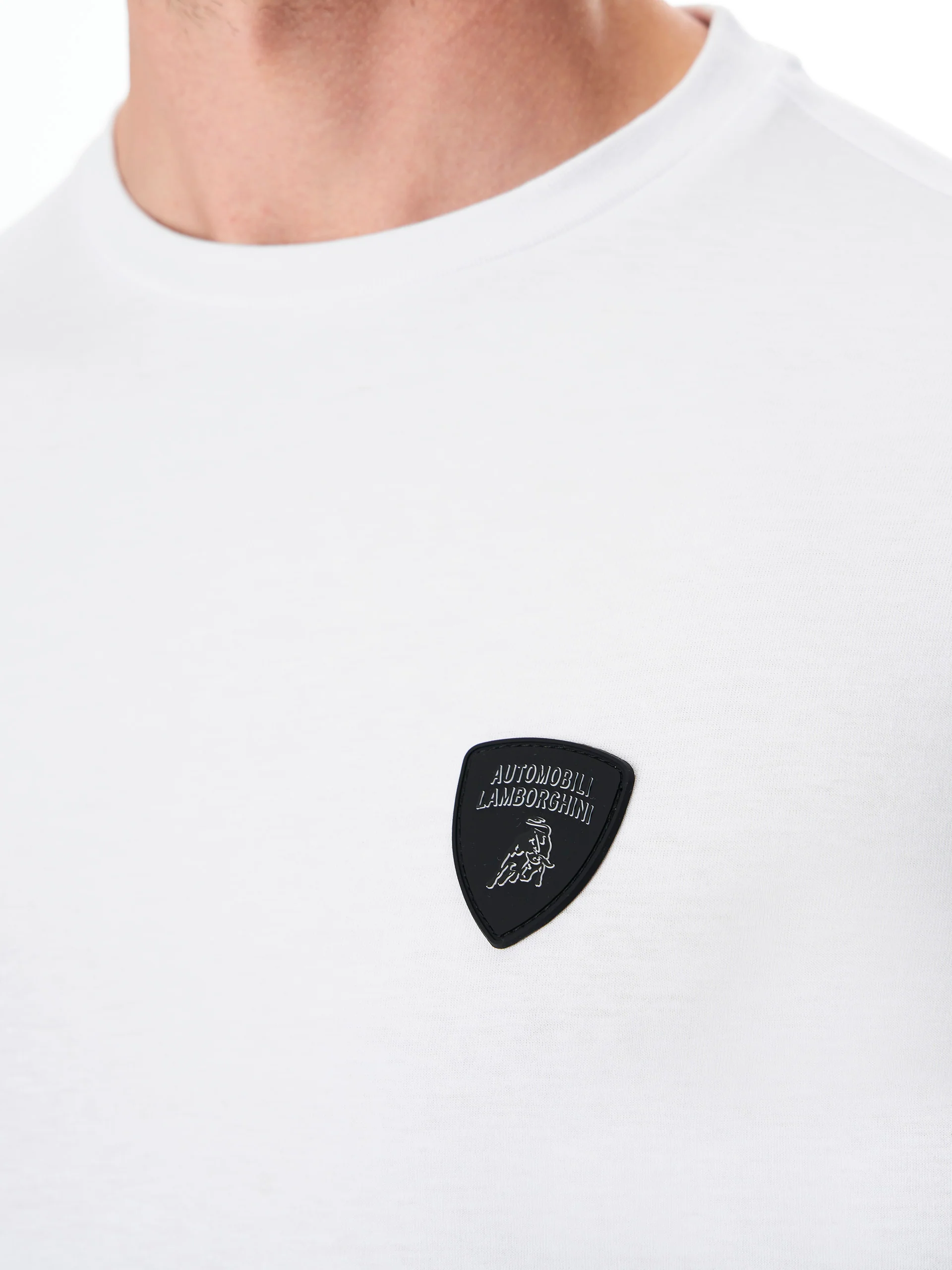 Men's t-shirt with shield logo - Image 4