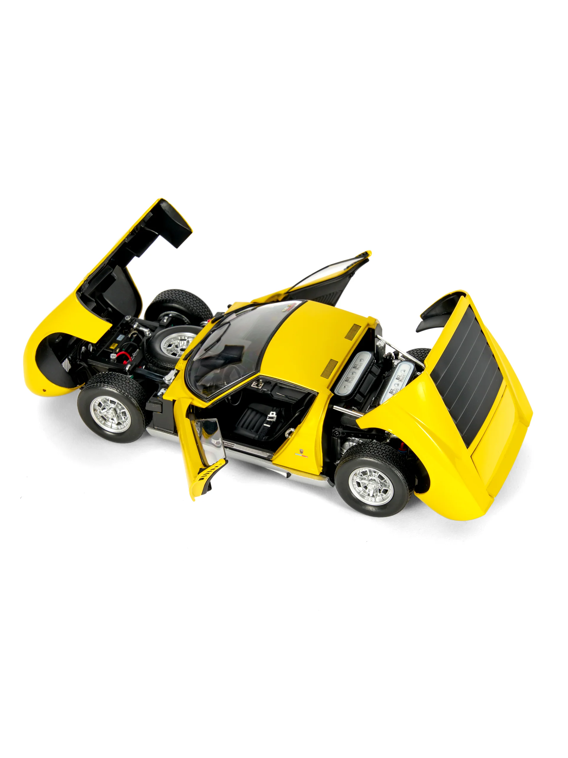 Miura P400 model car, scale 1:18 - Image 3