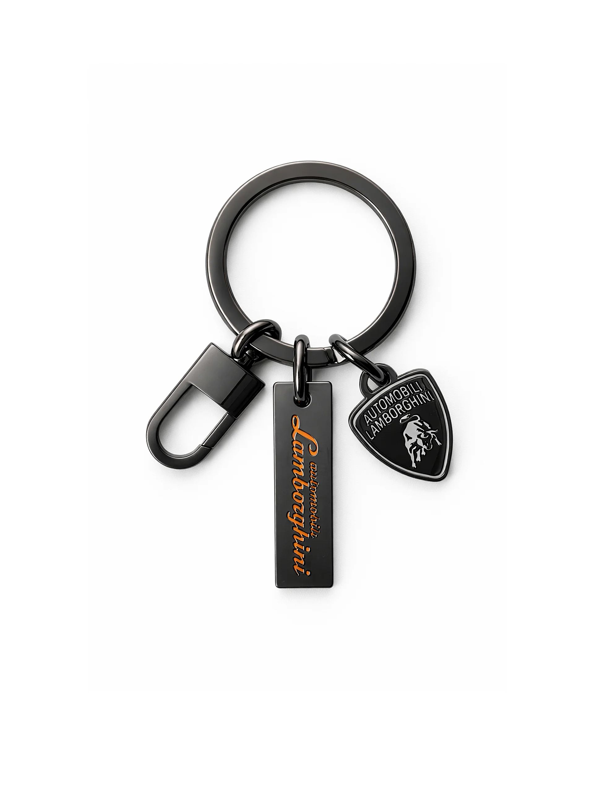 Scriptshield keyring with orange logo script - Image 2