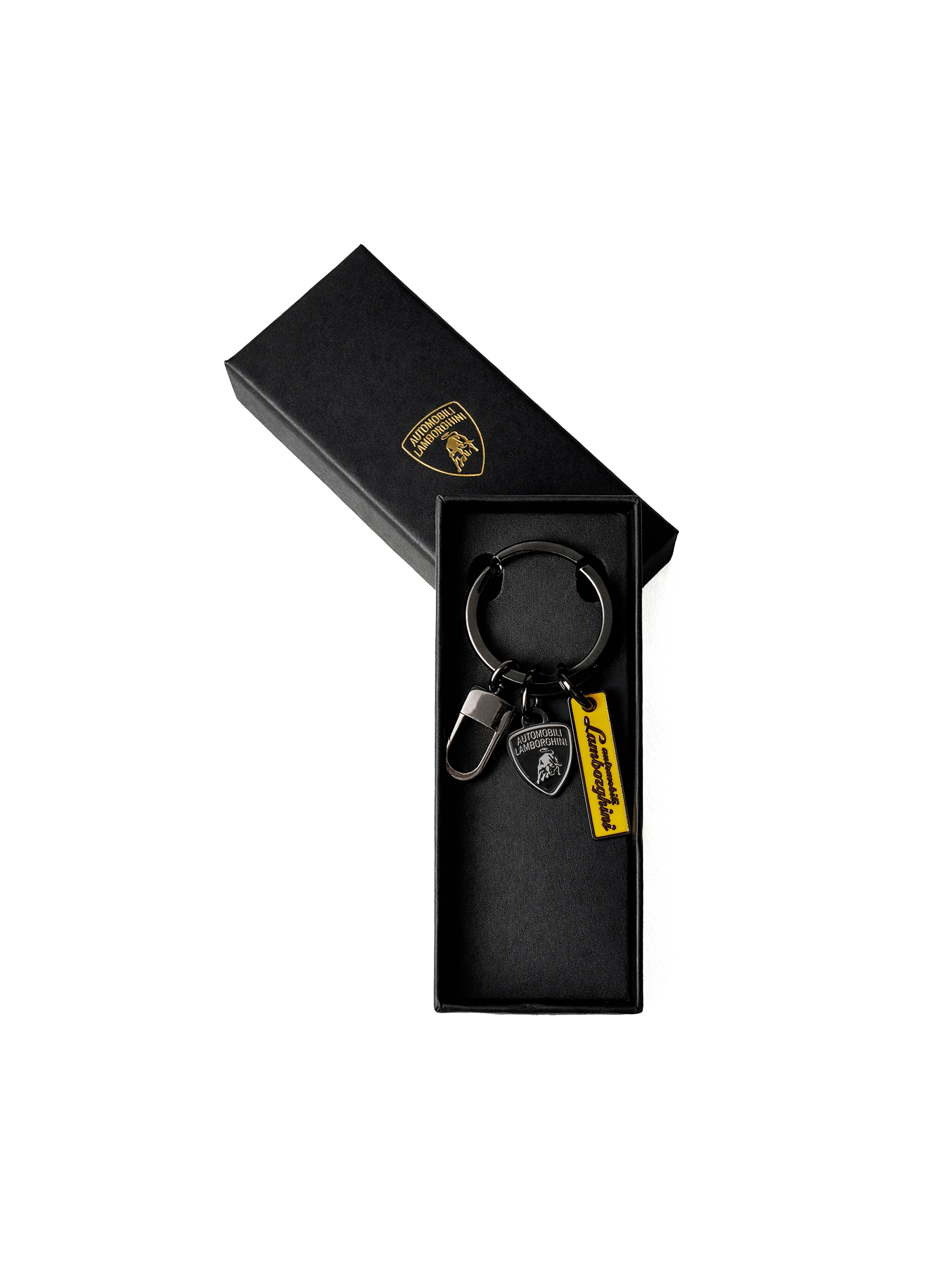 Scriptshield keyring with yellow logo script - Image 2