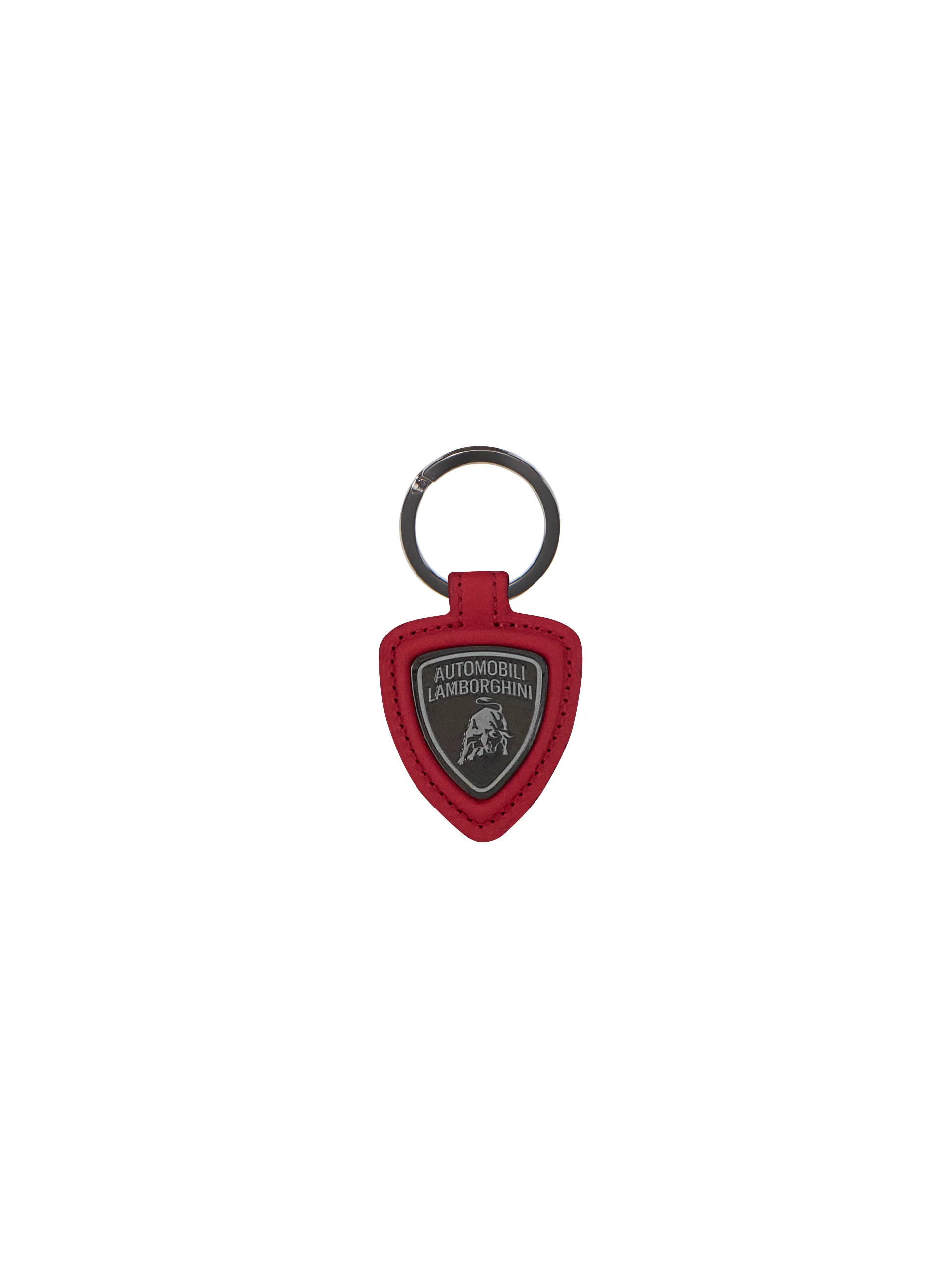Shield keyring in upcycled leather - Image 3