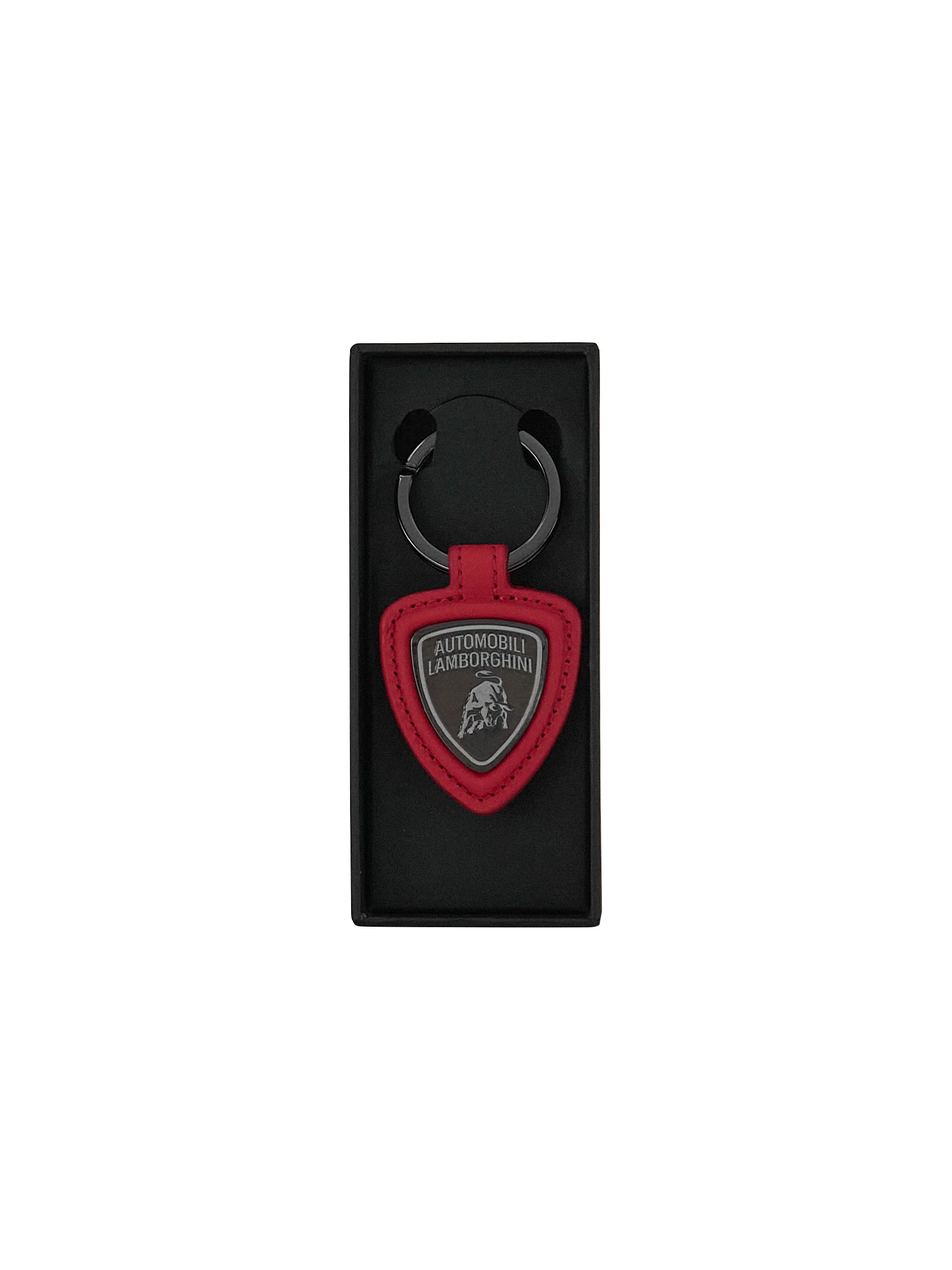 Shield keyring in upcycled leather - Image 4