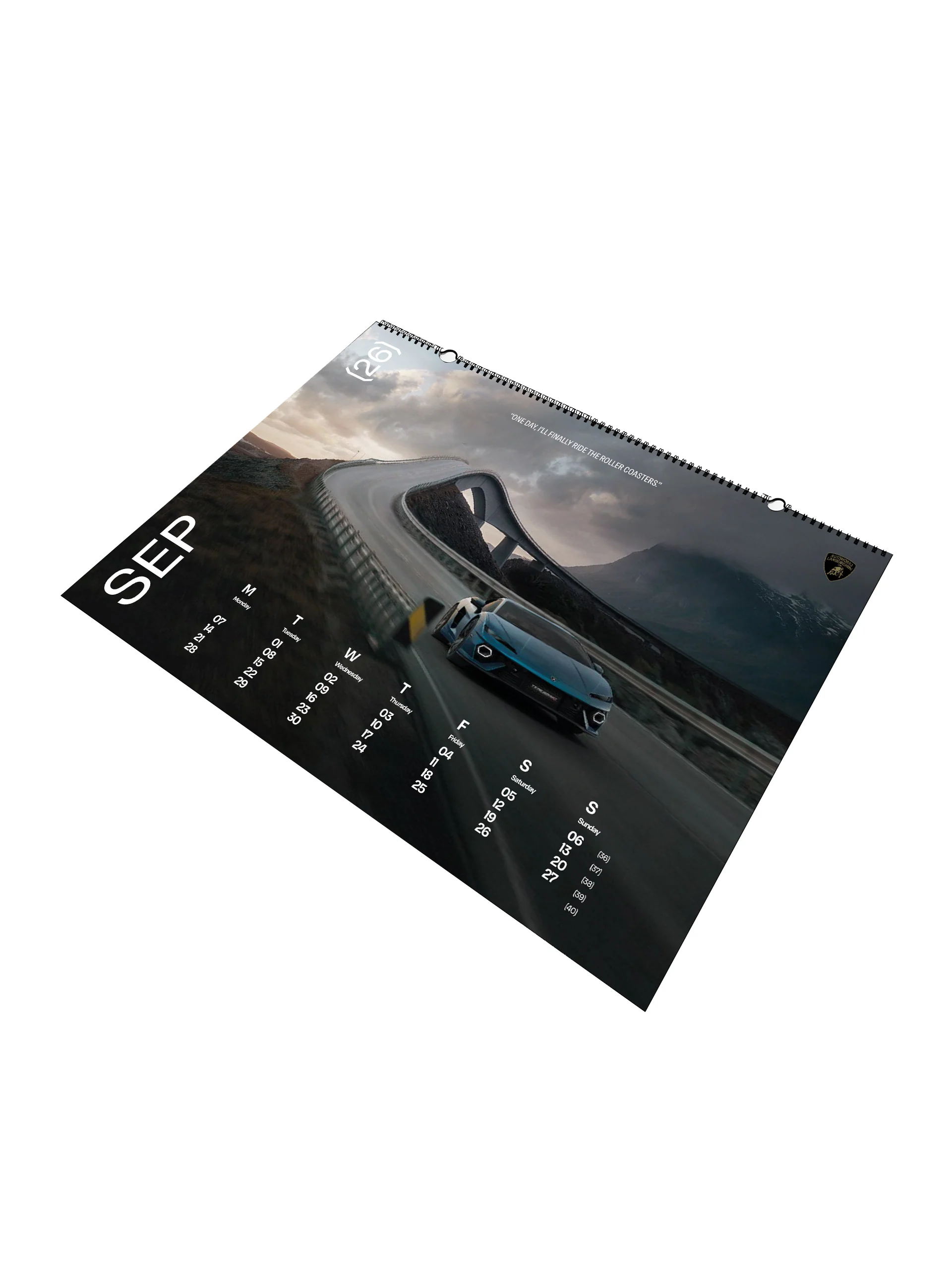 "Chasing Dreams" 2026 wall calendar - Image 4