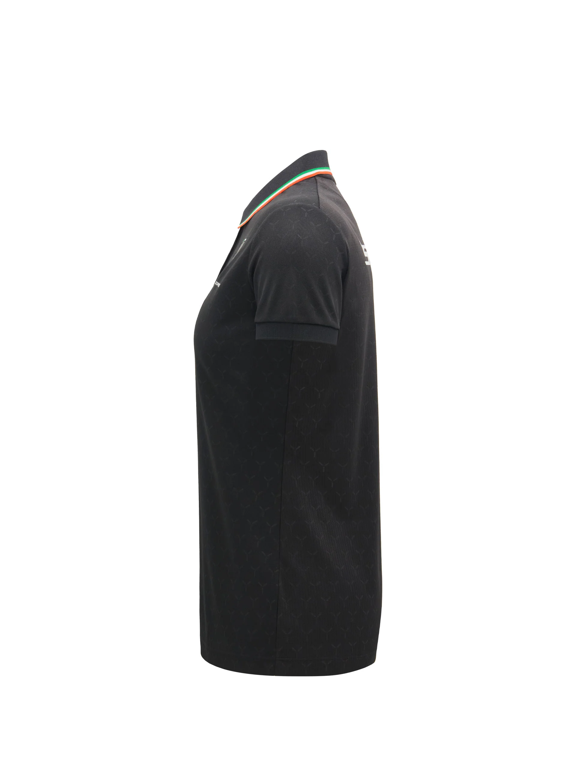 Squadra Corse women's black polo shirt - Image 3