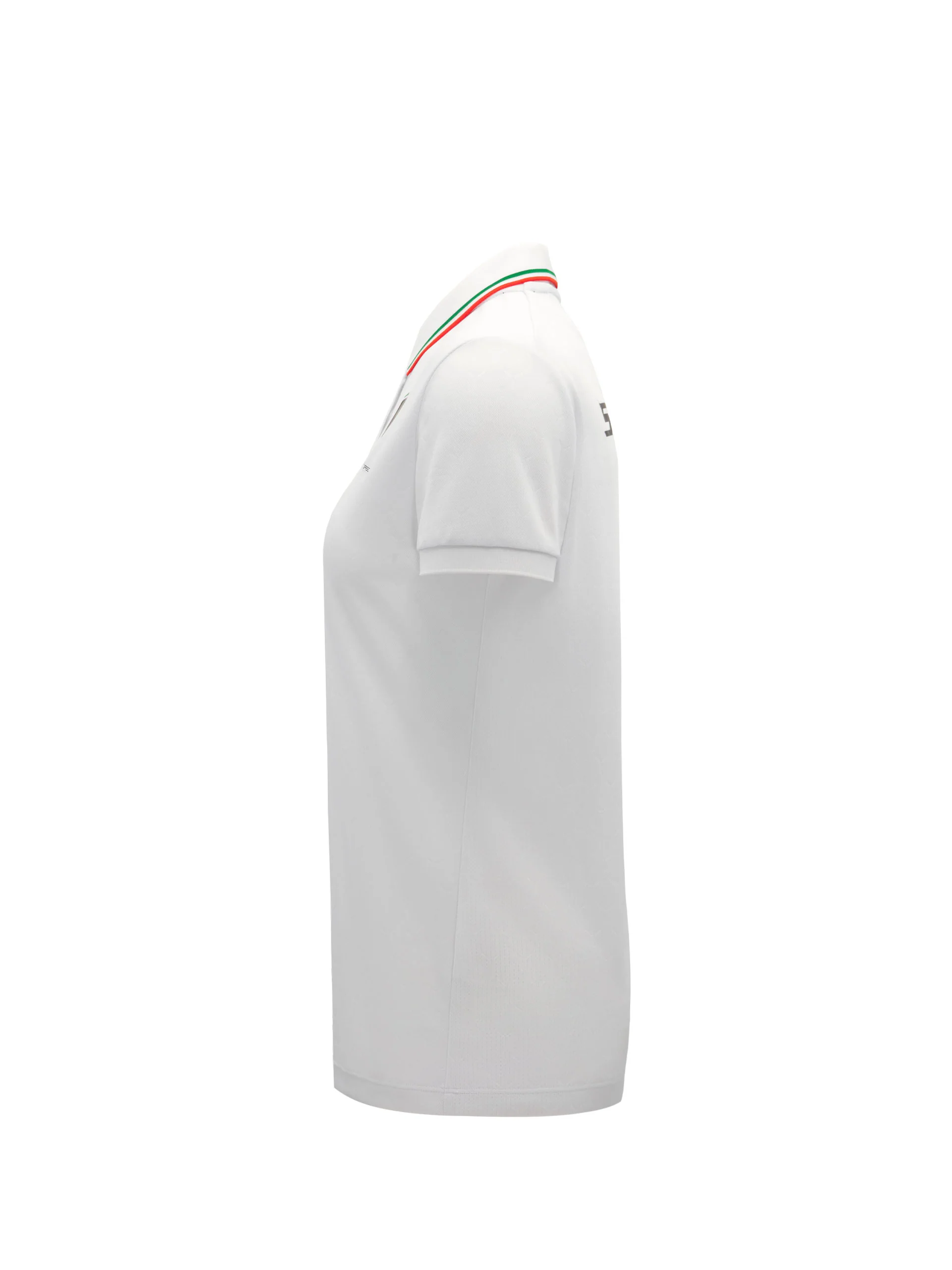 Squadra Corse women's white polo shirt - Image 3