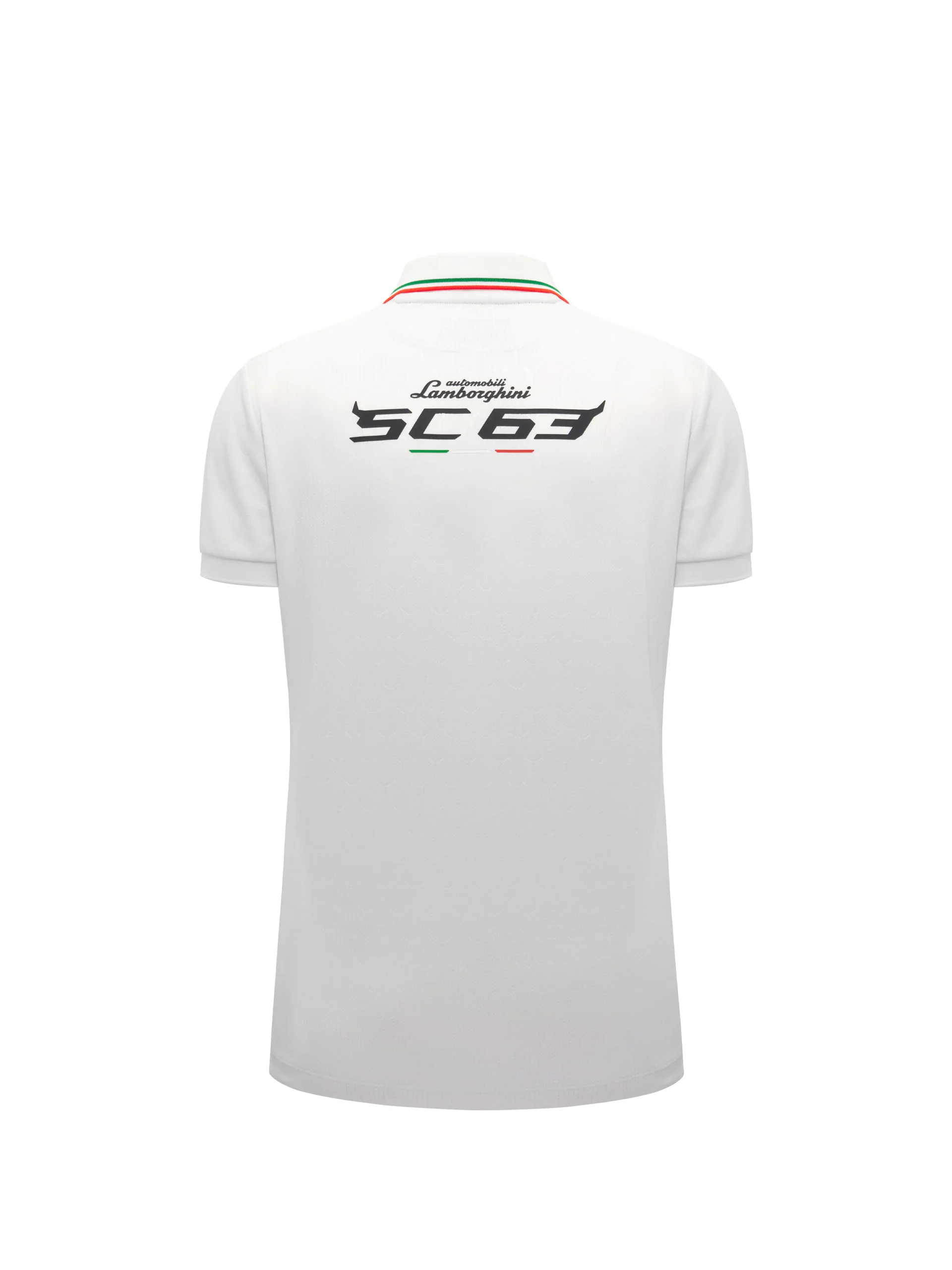 Squadra Corse women's white polo shirt - Image 4