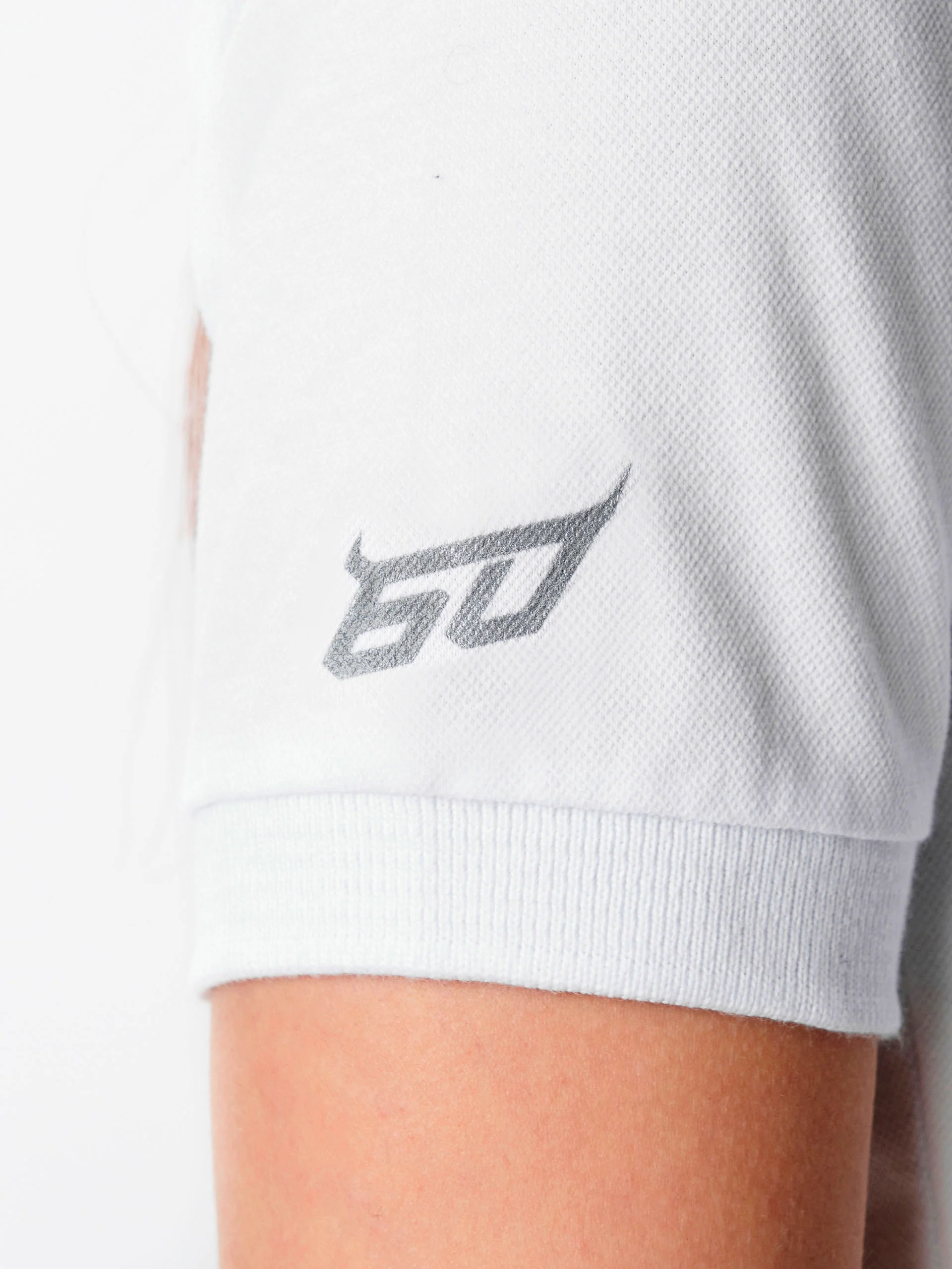 Women's white polo shirt - Image 5