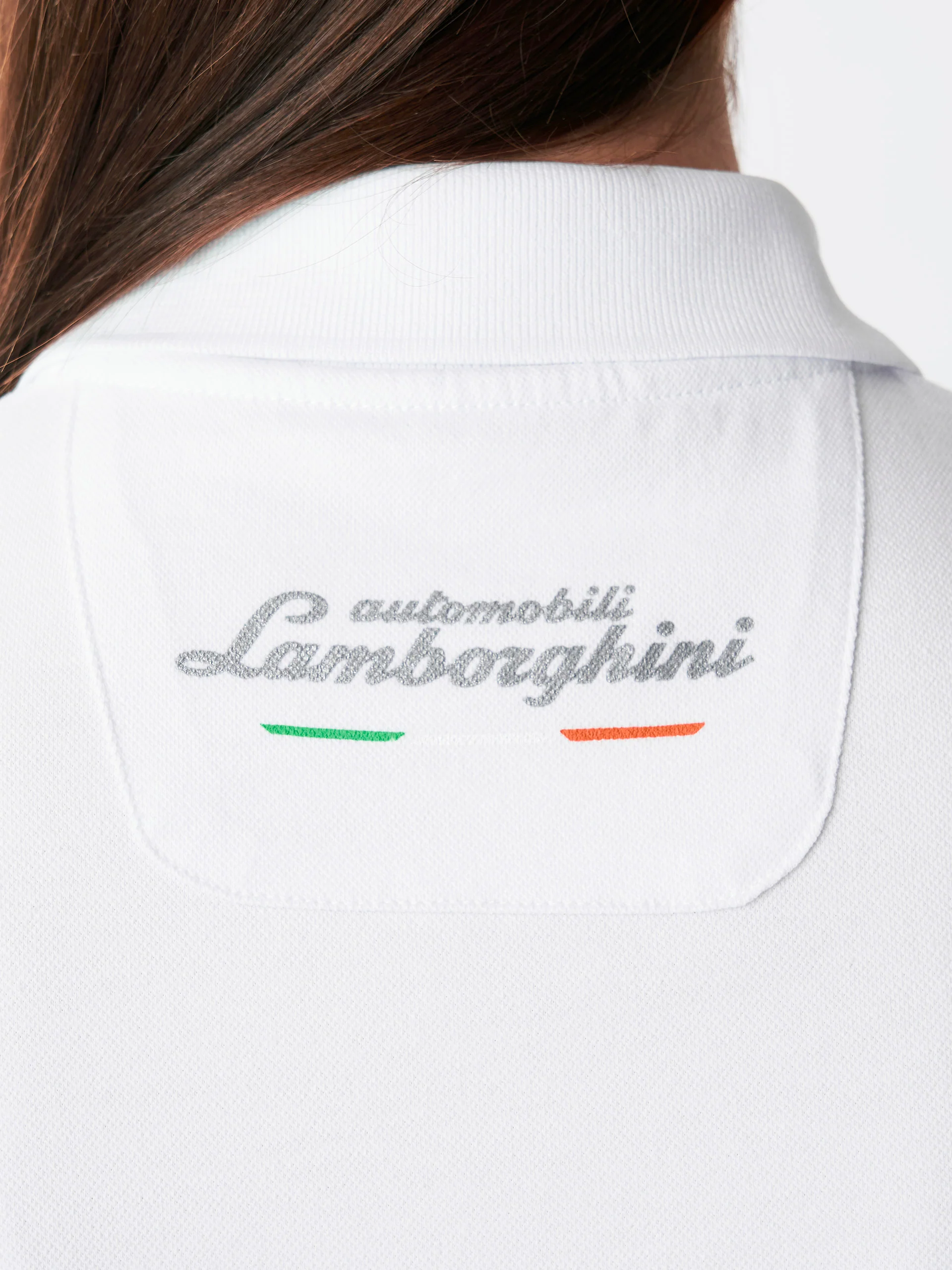 Women's white polo shirt - Image 7