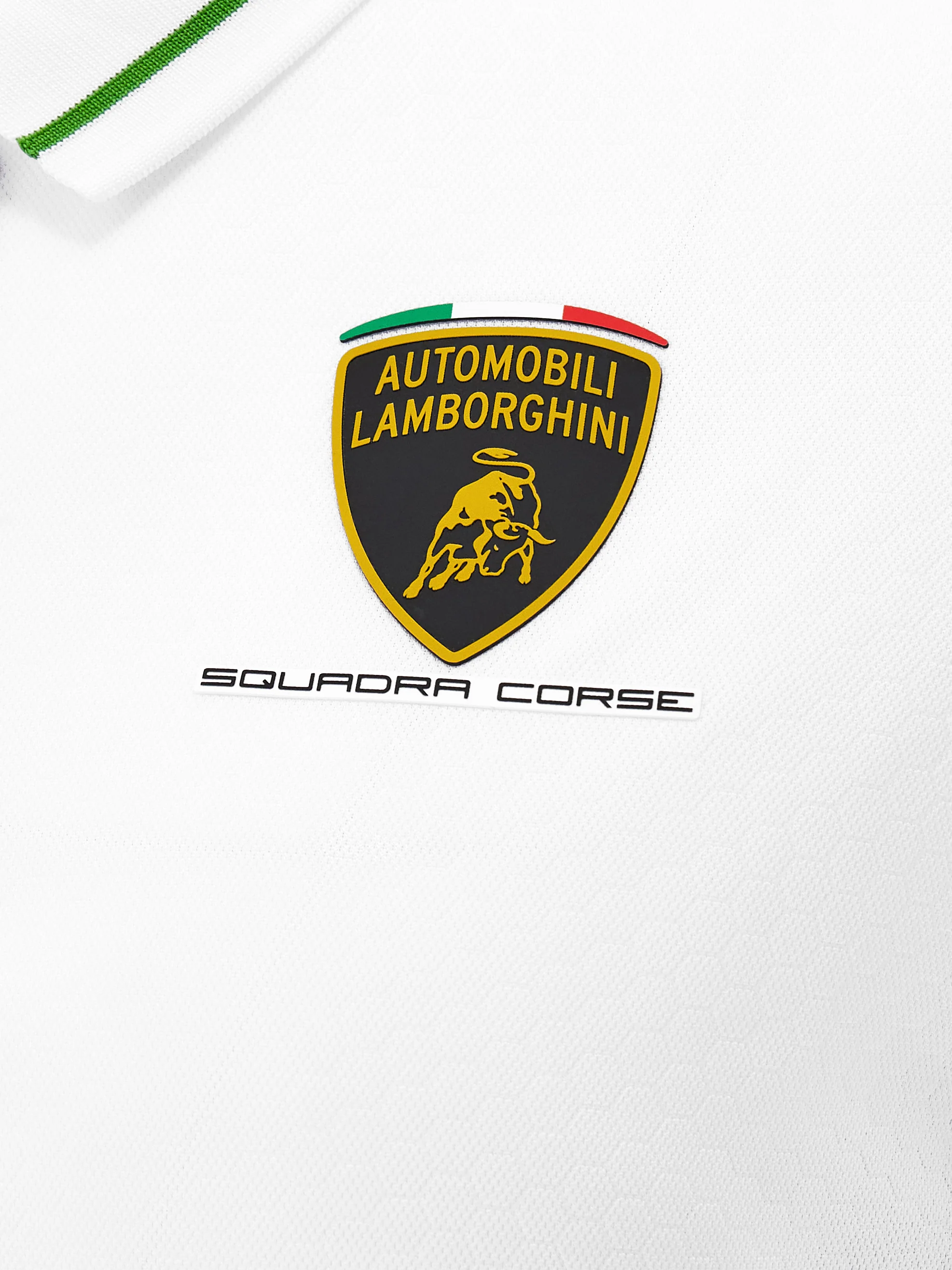 Women's Squadra Corse white polo shirt - Image 5