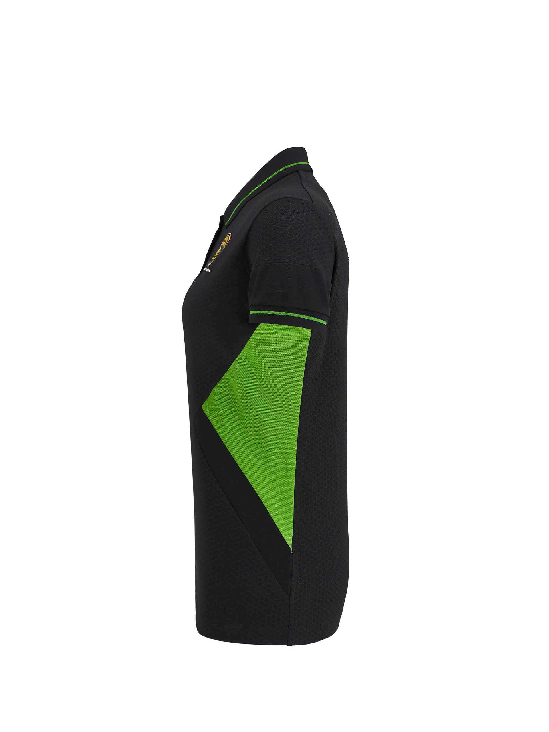 Women's Squadra Corse black polo shirt - Image 3