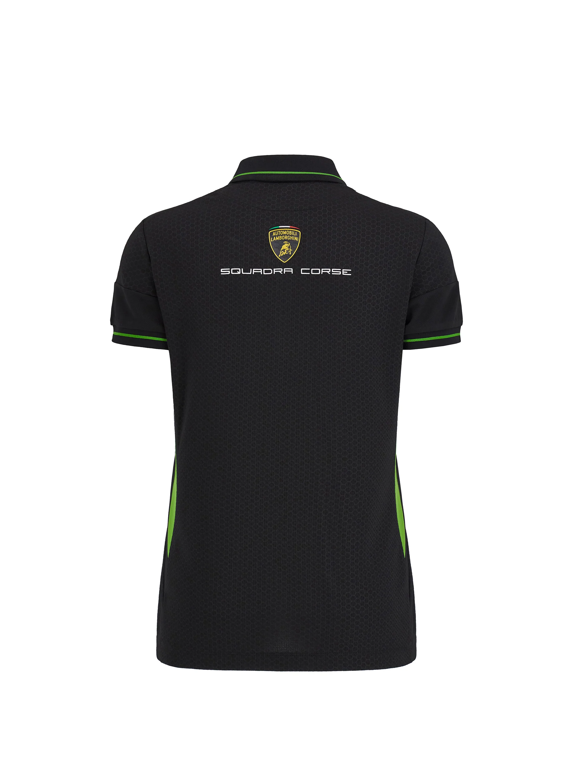 Women's Squadra Corse black polo shirt - Image 9