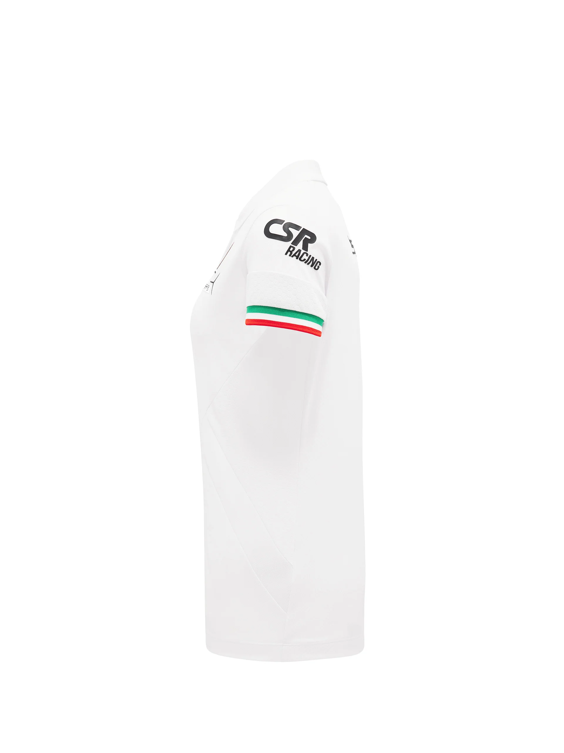 Women's Squadra Corse white polo shirt - Image 3