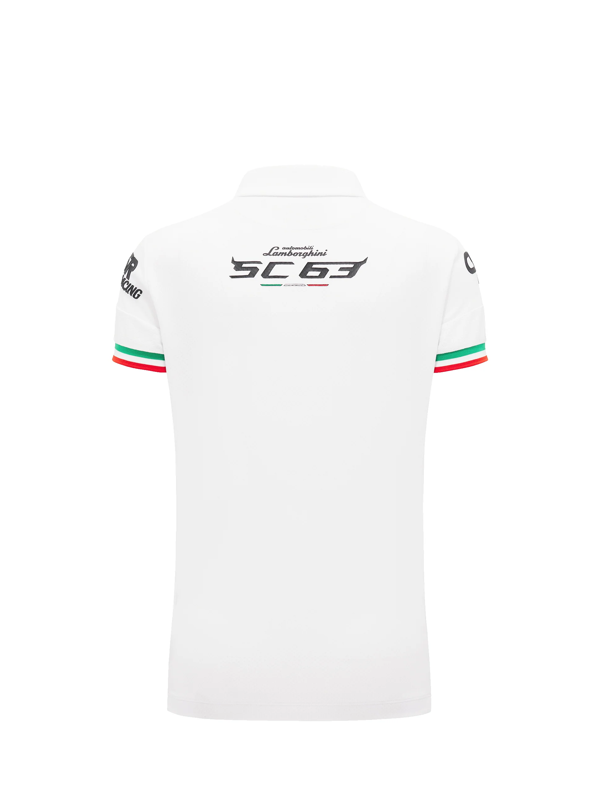 Women's Squadra Corse white polo shirt - Image 4