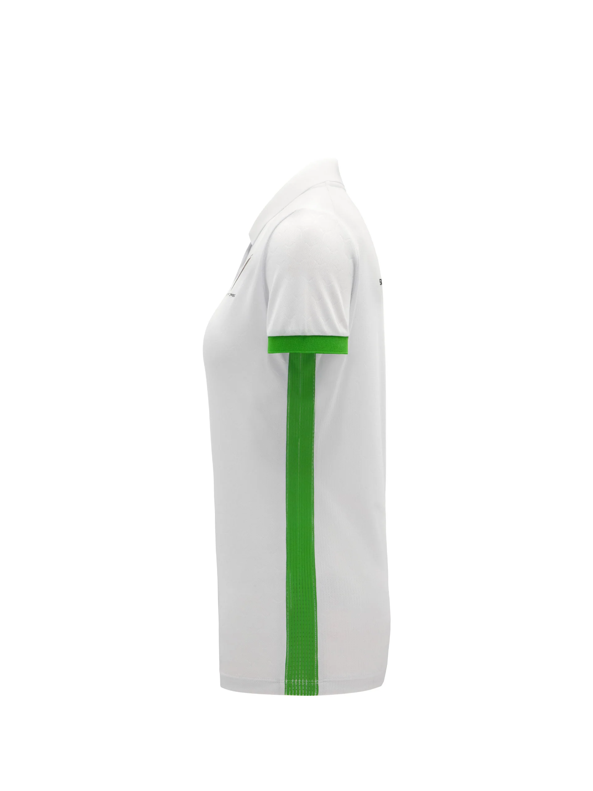 Squadra Corse women's white polo shirt - Image 3